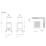 Kaminofen Royal Viking Schwarz