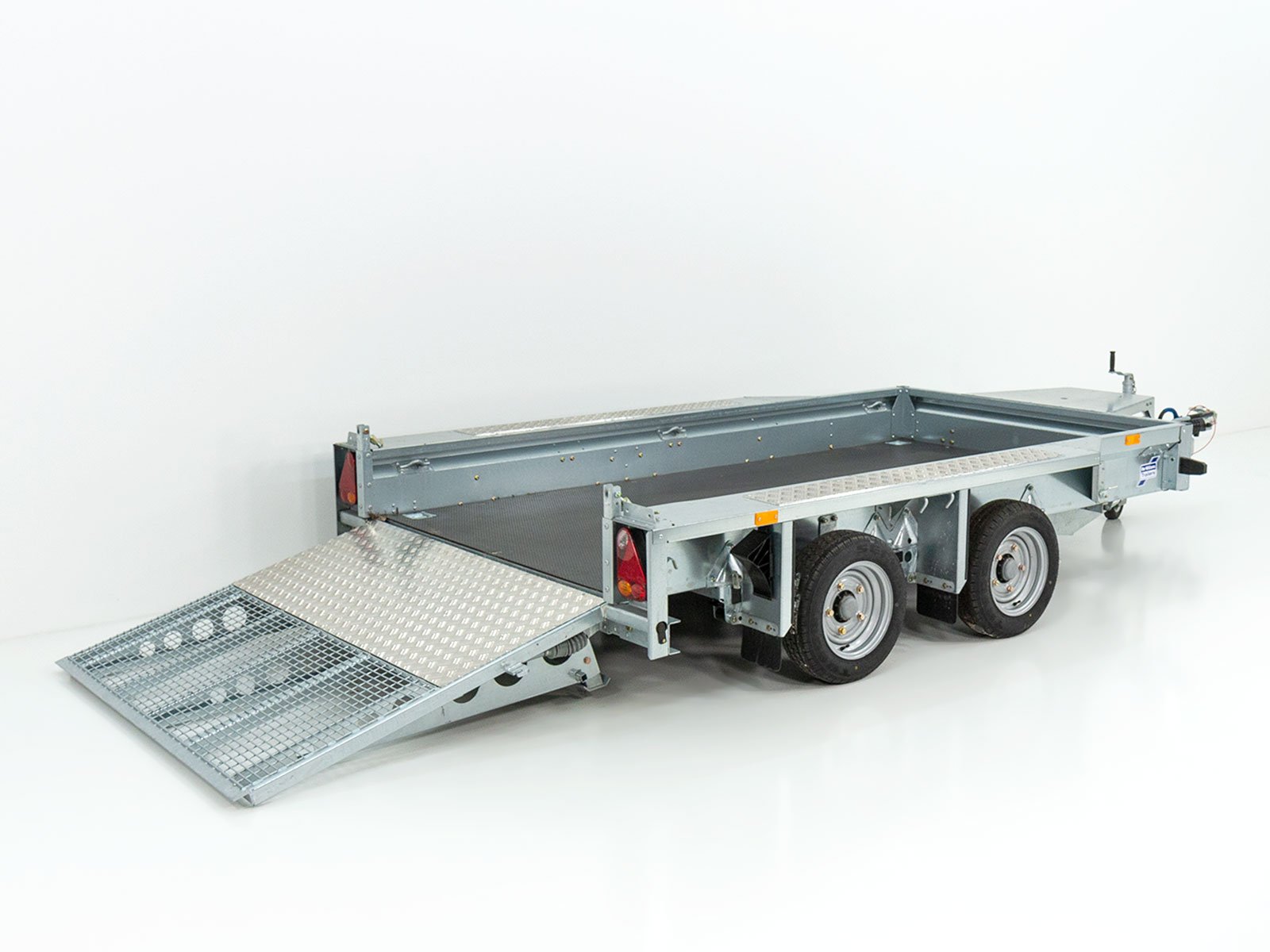 0370_01.jpg Ifor Williams Baumaschinenanhänger GX105 157×303 2,7t|Auffahrrampe – Bild 1