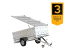Anhänger GARDEN TRAILER 264 KIPP mit Bordwandaufsatz und Aludeckel – Bild 8