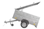 Anhänger mit Deckel Garden Trailer 200 KIPP 200×106 cm 750 kg – Bild 4