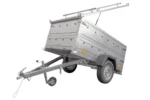 Anhänger mit Deckel Garden Trailer 200 KIPP 200×106 cm 750 kg – Bild 5